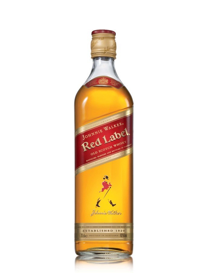 Meilleurs whiskies à moins de 30 euros : JohnnieWalker RedLabel