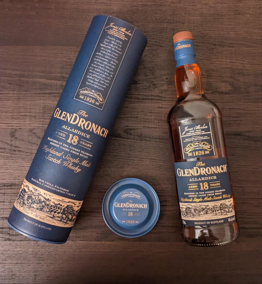 glendronach 18 year allardice